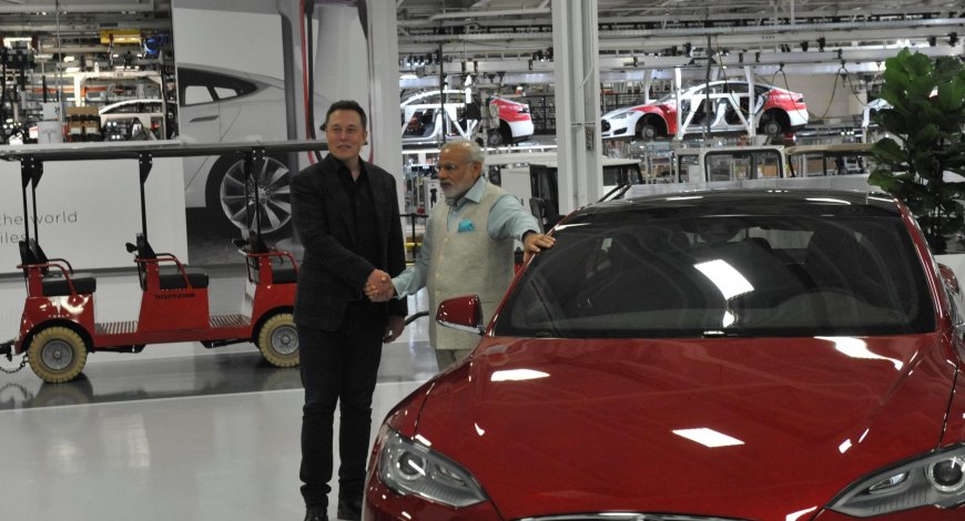 Tesla Engages in Talks with India's Investment Agency, Eyeing Market Entry