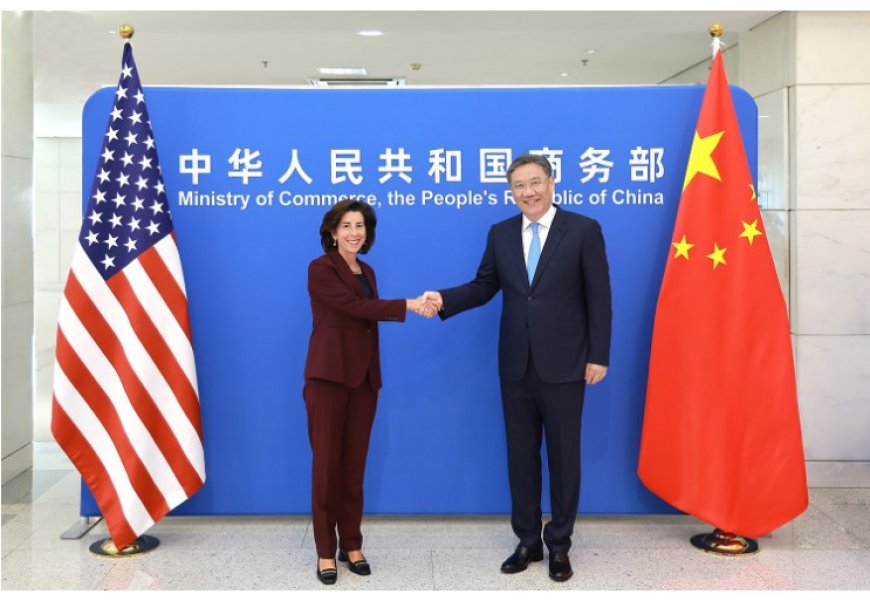 US Commerce Chief Gina Raimondo Set for Important Meeting with Chinese Vice Premier in Beijing