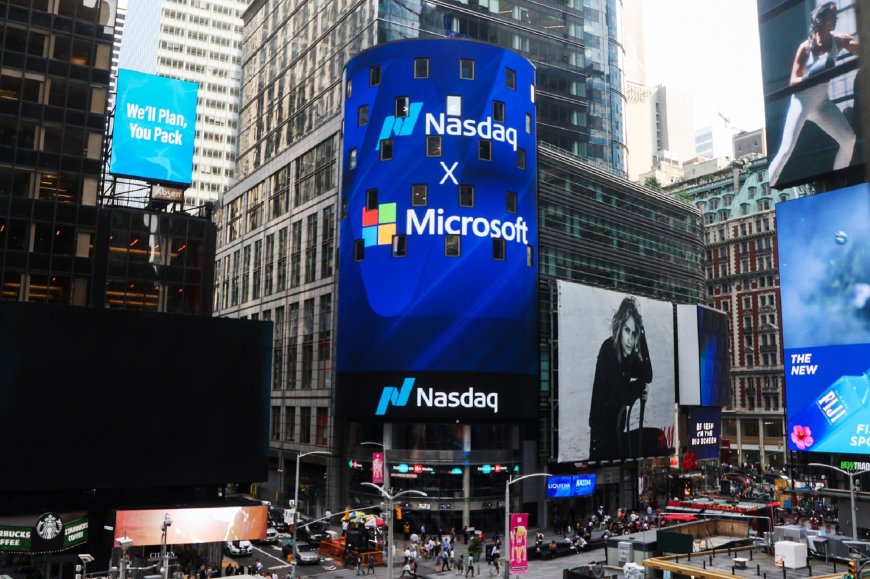 Microsoft Hits All-Time High, Nasdaq Leads as Sam Altman Joins