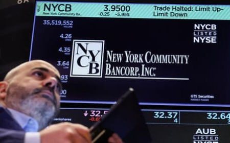 NY Community Bancorp Faces Investor Worries Amid Financial Setbacks