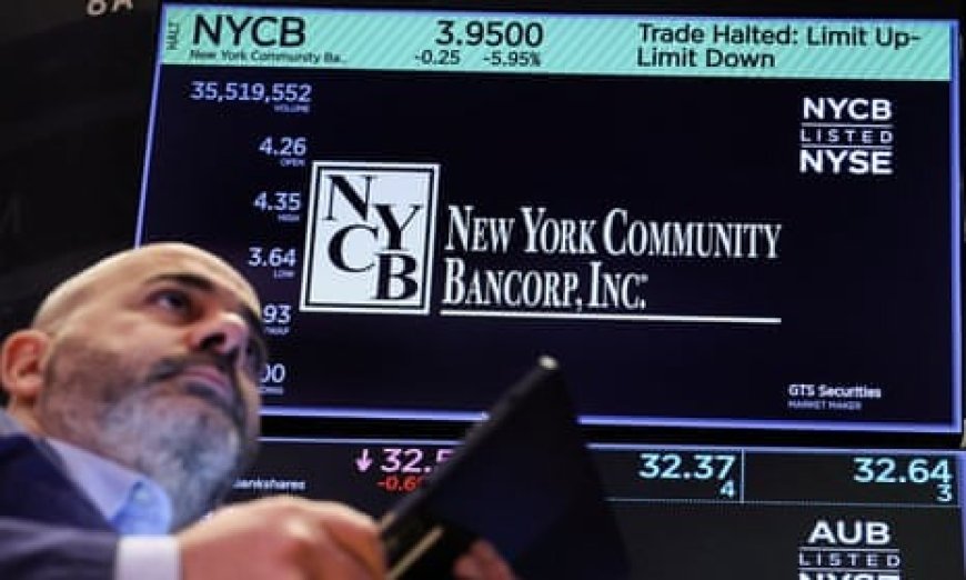 NY Community Bancorp Faces Investor Worries Amid Financial Setbacks