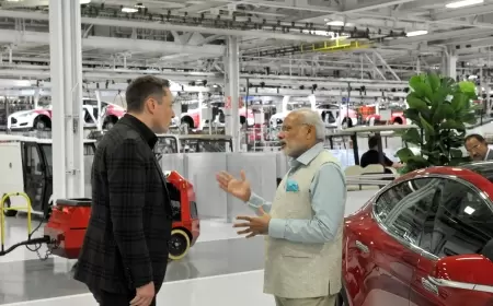 Tesla Plans to Build Electric Car Plant in India as Demand Slows and Competition Grows
