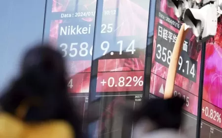 Asian Markets Rise as Tech Stocks Jump, Nikkei Falls with Strong Yen