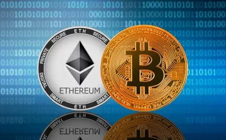 Bitcoin and Ether Drop Sharply as Market Turmoil Hits Cryptocurrencies