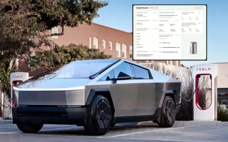 Tesla to Introduce Four New Batteries by 2026 for Cybertruck and Robotaxi