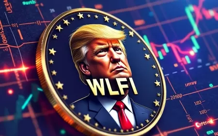 Trump Promotes New WLFI Crypto Token After Disappointing Initial Sales