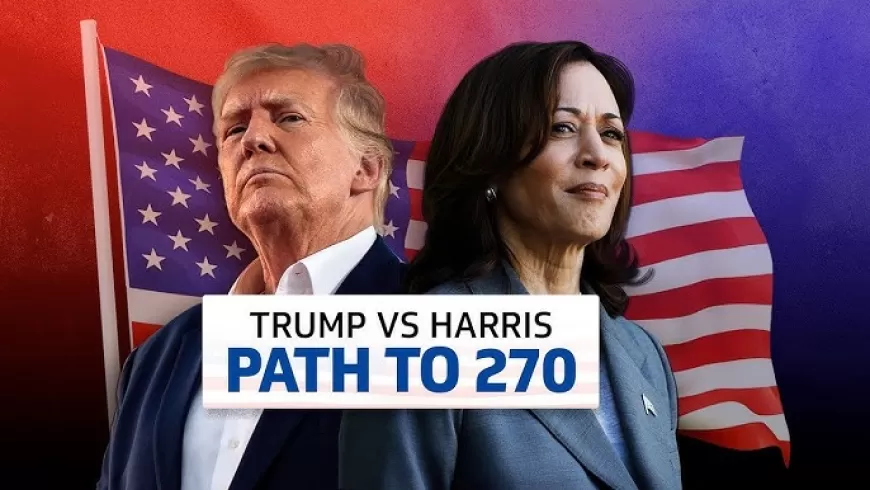 Trump Leads Over Harris in Key States as Vote Count Continues