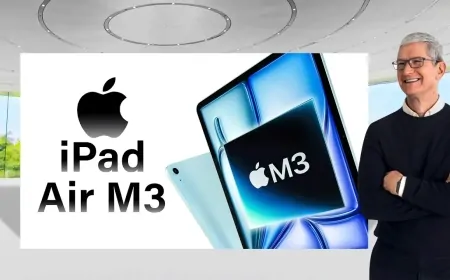 Apple Launches iPad Air with M3 Chip, Upgrades Entry-Level iPad