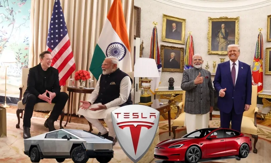 U.S. Pressures India to Cut Car Tariffs as Tesla Eyes Market Entry