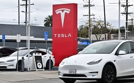 Tesla Sees Big Sales Jump in March, But First Quarter Drop Raises Concerns
