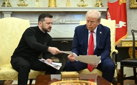 Ukraine to Hold High-Level Talks in Washington Over New U.S. Mineral Deal Proposal