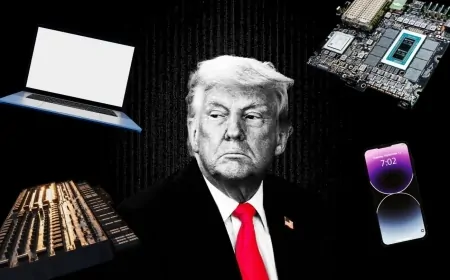 Apple Gains, Nvidia Drops $230B in Trump Tariff Shake-Up
