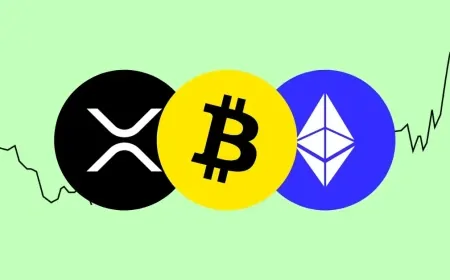 Bitcoin Gains Ground as XRP and Ethereum Face Growing Market Pressure