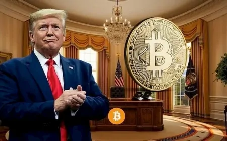 Trump Puts Bitcoin at Center of U.S. Strategy in First 100 Days