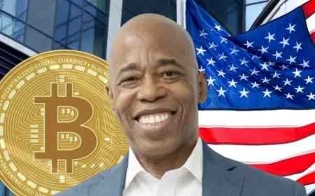 Eric Adams Invites Crypto Companies to Build in NYC