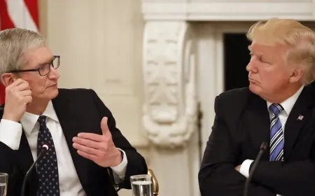 Trump Announces 50% Tariffs on EU Imports and 25% Tax on Apple iPhones Unless Made in America