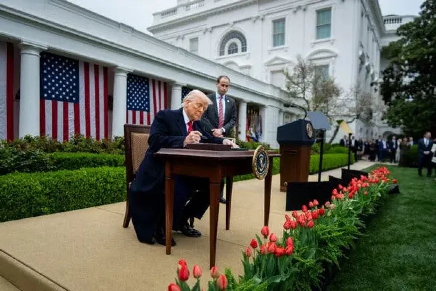 Trump Defends Tariffs, Blames Biden for High Costs: “The Good Economy Is Mine”
