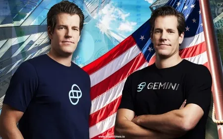 Gemini Moves Toward Wall Street Debut With Confidential US IPO Filing