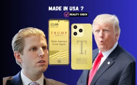 Trump T1 Phone Faces Scrutiny Over “Made in USA” Claims and Questionable Specs