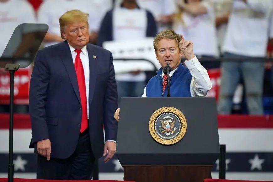 Trump Criticizes Rand Paul Over Debt Ceiling Standoff Jeopardizing Tax-Cut Bill