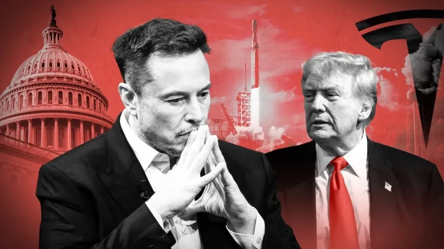 Elon Musk Loses $34 Billion After Fight with Trump Hurts Tesla Stock
