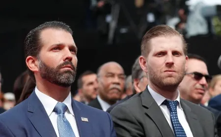 Eric & Donald Trump Jr. Launch $300M Manufacturing SPAC