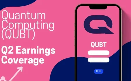 Quantum Computing (QUBT) Stock Dips After Q2 Losses and Revenue Drop