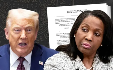 Judge Blocks Trump from Firing Fed Governor Lisa Cook