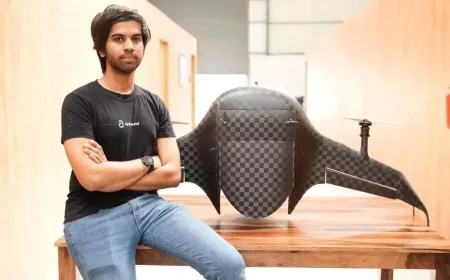 Indian Drone Startup Airbound Raises $8.65M for One-Cent Delivery