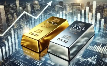 Gold Falls Over $250 After Record $4,374, Silver Also Slides