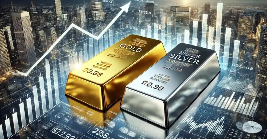 Gold Falls Over $250 After Record $4,374, Silver Also Slides