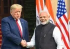 Trump Says U.S. and India Nearing Trade Deal, Tariff Reductions Likely Soon