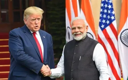 Trump Says U.S. and India Nearing Trade Deal, Tariff Reductions Likely Soon