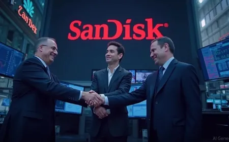 Sandisk Added to S&P 500 After Valuation Reaches $31 Billion