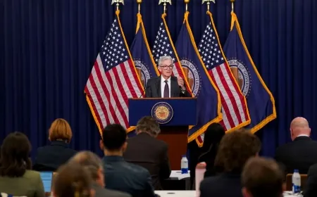 Fed Meeting Live Updates: Expected Third Rate Cut and New 2026 Forecasts