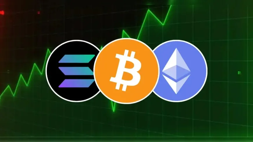 Bitcoin, Ethereum & XRP Gain After Major Short Liquidations