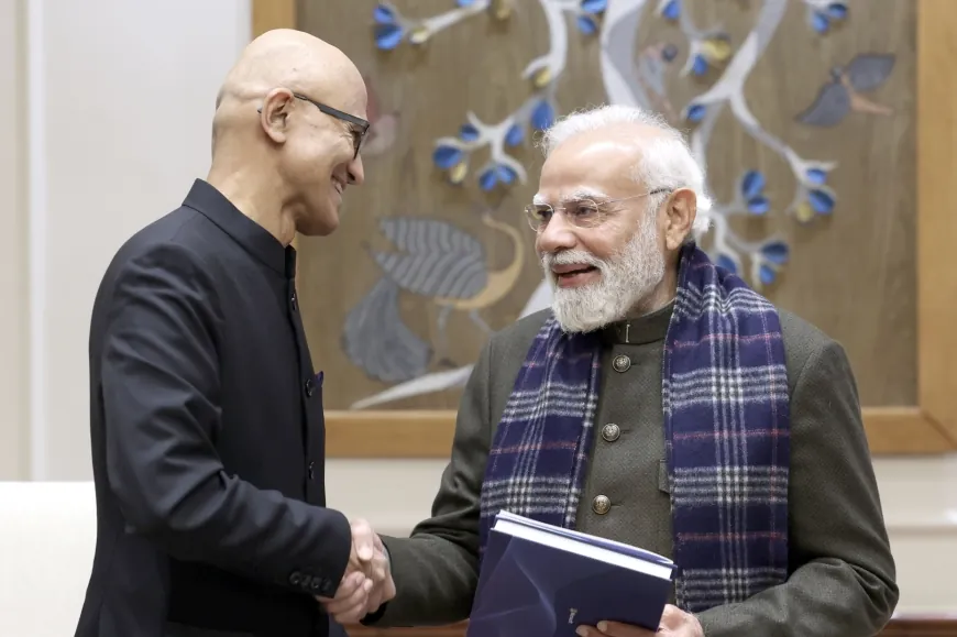 Microsoft to Invest $17.5 Billion in India Data Centers