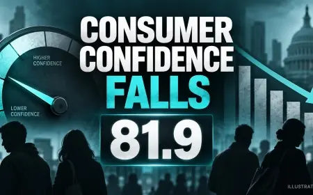 U.S. consumer confidence falls to 81.9 in September as fuel costs and rate fears rise