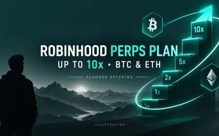 Robinhood plans U.S. crypto perpetual futures with up to 10x leverage on BTC and ETH