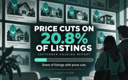 Realtor.com: September price cuts hit 20.8% of listings as pending sales fall 4.1%