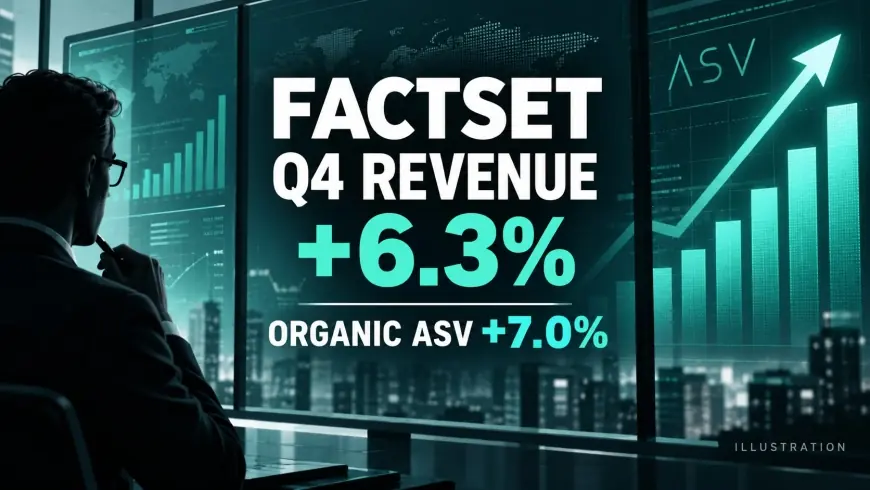 FactSet Q4 revenue rises 6.3% to $635M as organic ASV grows 7.0%; issues FY27 guide