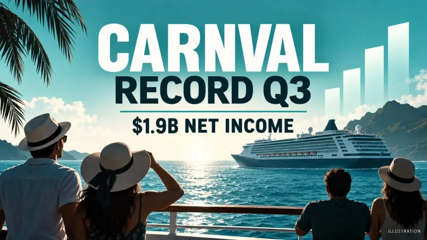Carnival posts record Q3 net income of $1.9B, raises full-year outlook despite fuel spike