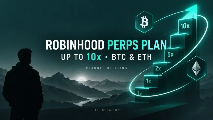 Robinhood plans U.S. crypto perpetual futures with up to 10x leverage on BTC and ETH